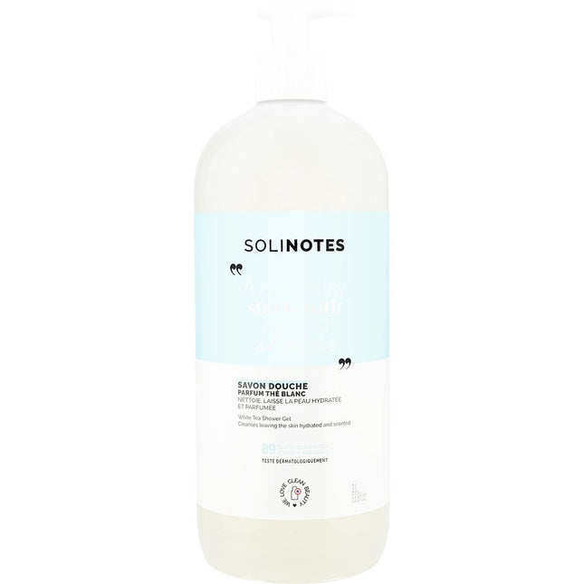 Solinotes White Tea By Solinotes Shower Gel 33.8 Oz Solinotes