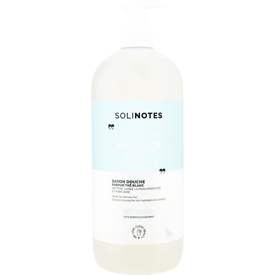 Solinotes White Tea By Solinotes Shower Gel 33.8 Oz Solinotes