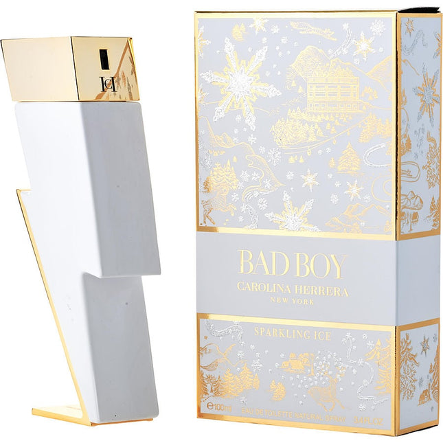 Ch Bad Boy Sparkling Ice By Carolina Herrera Edt Spray 3.4 Oz