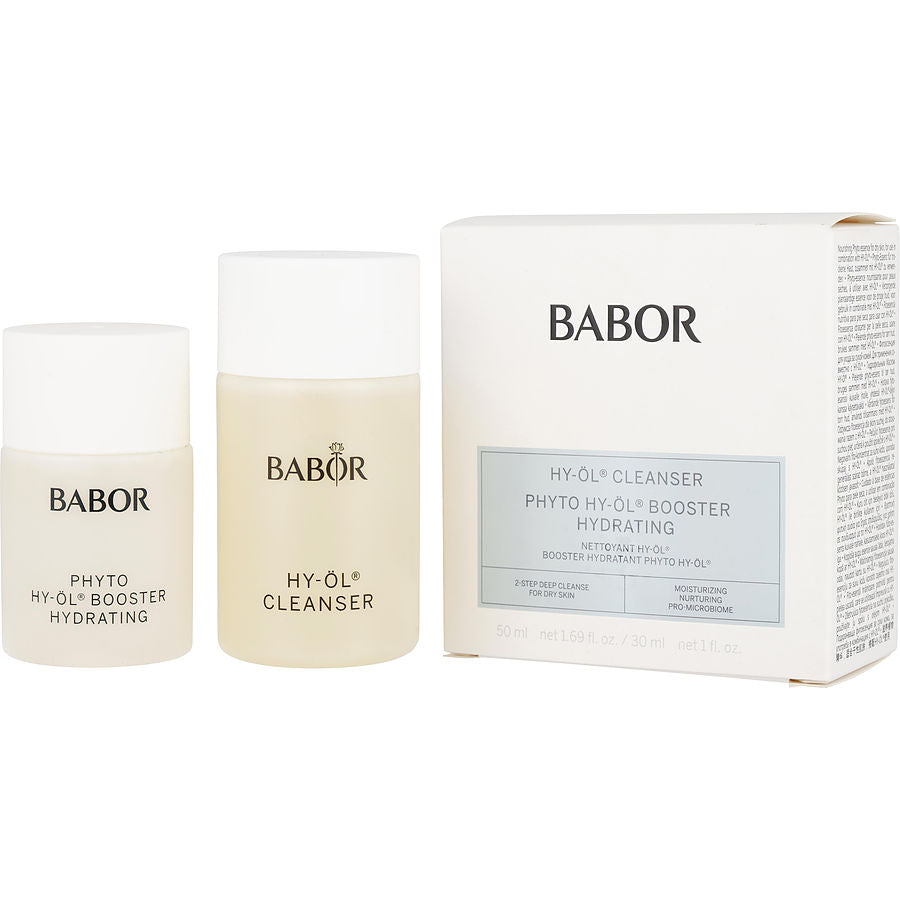 Hy-ol Cleansing Phyto Booster Hydrating Set: Cleansing 50ml + Booster Hydrating 30ml - For Dry Skin --2pcs Babor