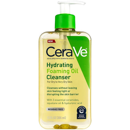 Hydrating Foaming Oil Cleanser For Dry To Very Dry Skin --355ml/12oz