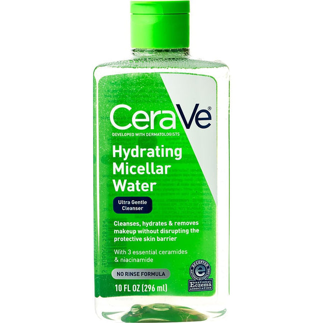 Hydrating Micellar Water Ultra Gentle Cleanser --296ml/10oz Cerave