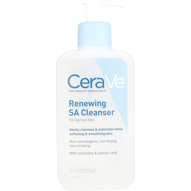 Cerave Renewing Sa Cleanser For Normal Skin 237ml/8oz