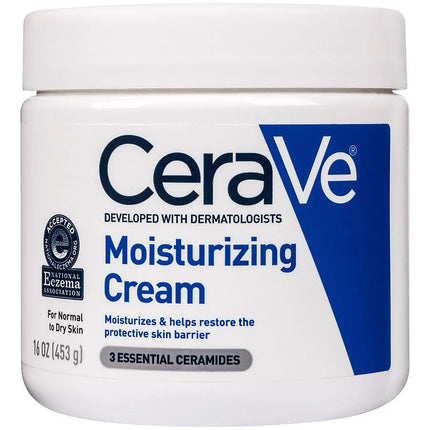Cerave Moisturizing Cream For Normal To Dry Skin 453g/16oz