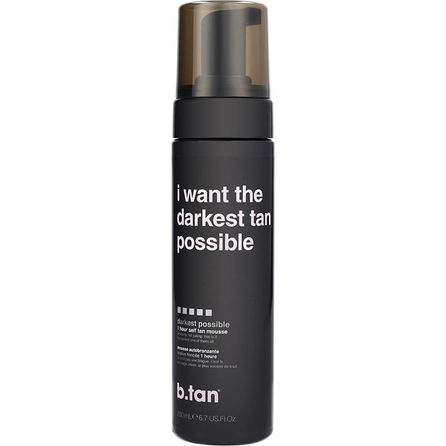 Self Tan Mousse - I Want The Darkest Tan Possible --200ml/6.7oz B.tan