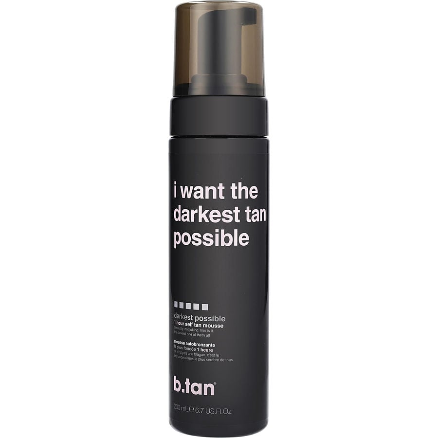 Self Tan Mousse - I Want The Darkest Tan Possible --200ml/6.7oz B.tan