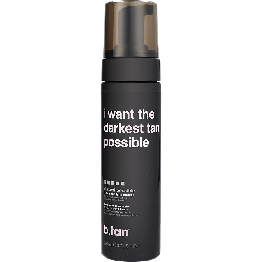 B.Tan Self Tan Mousse - I Want The Darkest Possible 200ml/6.7oz