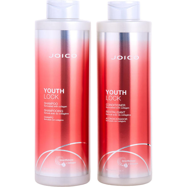 Joico Youthlock With Collagen Shampoo And Conditioner 1000 ml