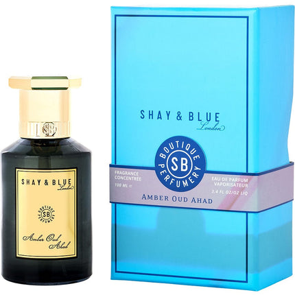 Shay & Blue Amber Oud Ahad By Shay & Blue Eau De Parfum Concentrated Spray 3.4 Oz