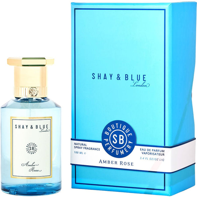 Shay & Blue Amber Rose By Shay & Blue Eau De Parfum Natural Spray 3.4 Oz