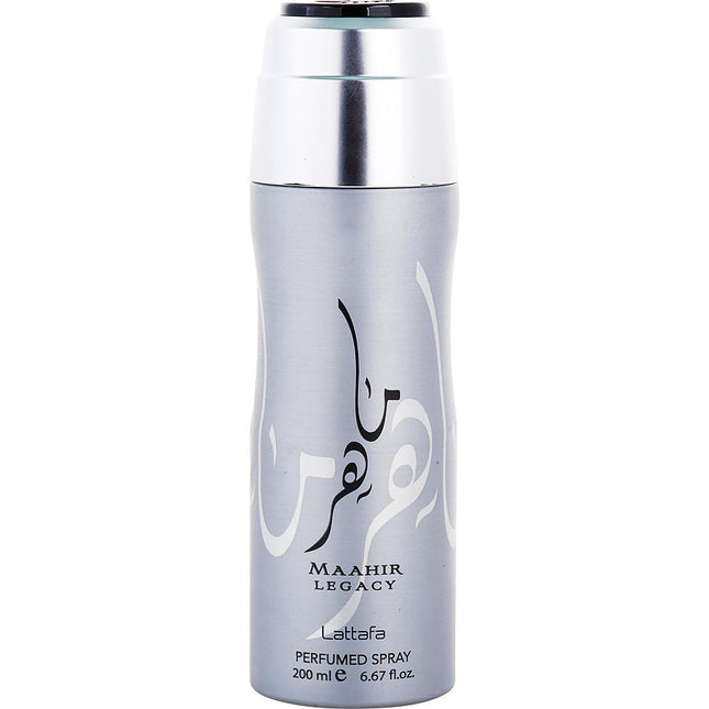 Lattafa Maahir Legacy By Lattafa Body Spray 6.67 Oz Lattafa