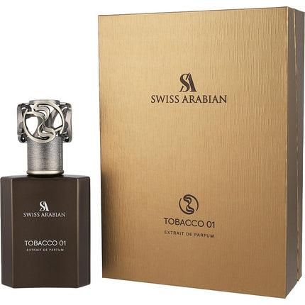 Swiss Arabian Tobacco 01 By Swiss Arabian Extrait De Parfum Spray 1.7 Oz