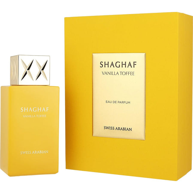 Swiss Arabian Shaghaf Vanilla Toffee By Swiss Arabian Eau De Parfum Spray 2.5 Oz