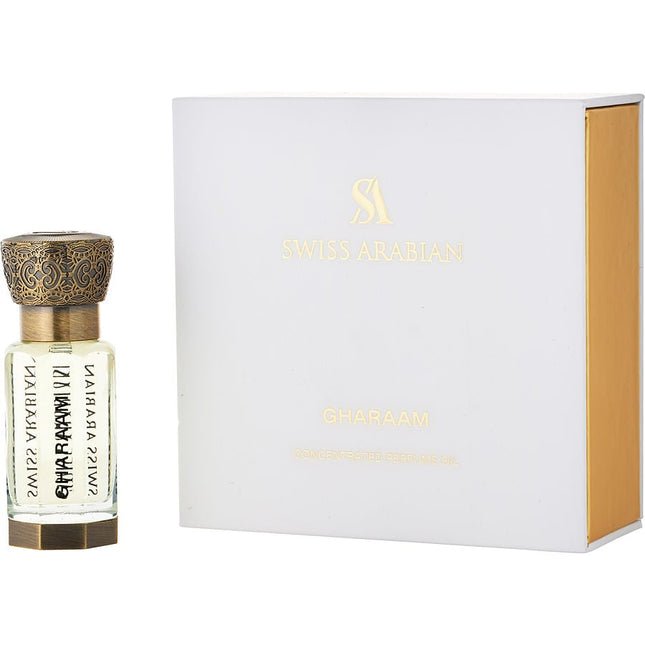 Swiss Arabian Gharaam By Swiss Arabian Concentrated Perfume Oil 0.4 Oz
