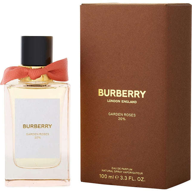 Burberry Garden Roses 20% By Burberry Eau De Parfum Spray 3.3 Oz Burberry