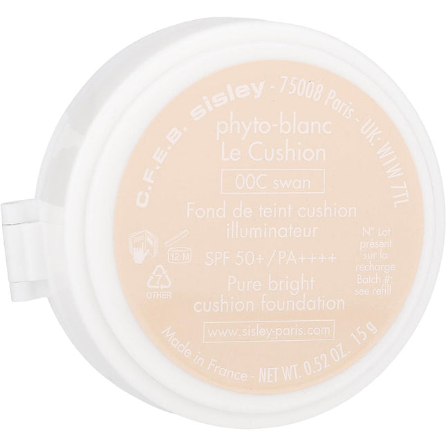 Sisley Phyto-blanc Le Cushion Foundation Refill Spf 50+ - 00c Swan --15g/0.52oz By Sisley
