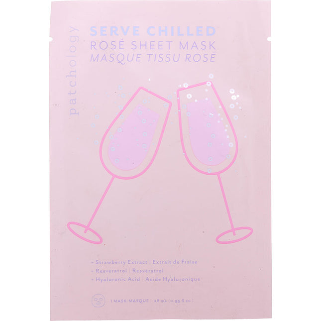 Patchology Serve Chilled Rosé Sheet Mask 1ct