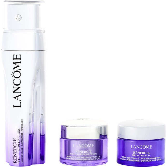 Lancôme Rénergie Triple Serum Skincare Gift Set 3pcs – Serum 50ml + Day & Night Creams