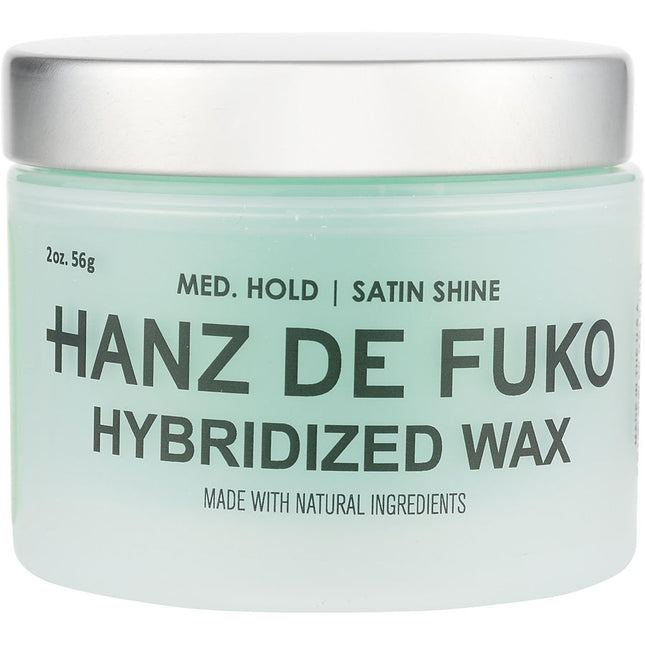 Hybridized Wax - Medium Hold, Satin Shine 2 Oz Hanz De Fuko