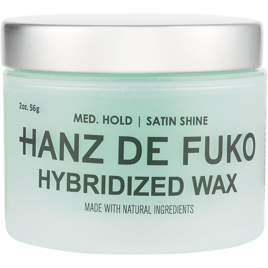 Hybridized Wax - Medium Hold, Satin Shine 2 Oz Hanz De Fuko