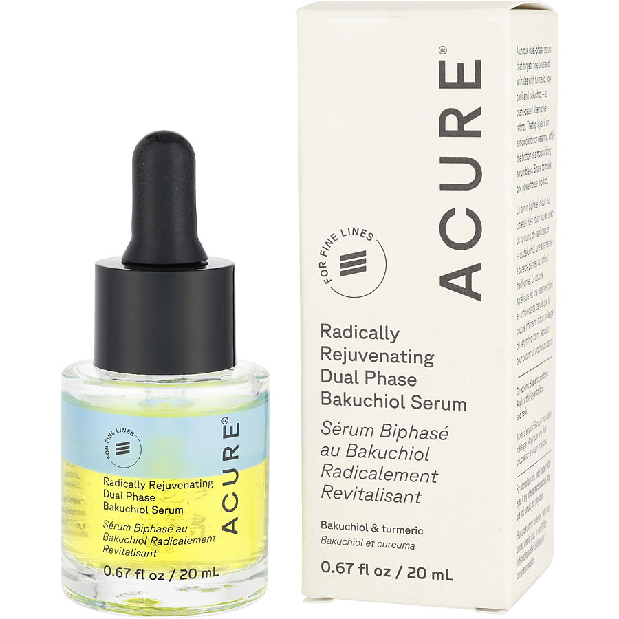 Acure Radically Rejuvenating Dual Phase Bakuchiol Serum 20ml/0.67oz