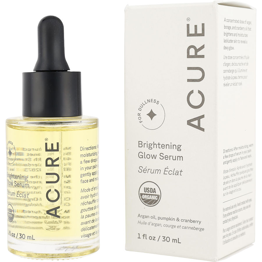 Acure Brightening Glowing Serum 30ml/1oz