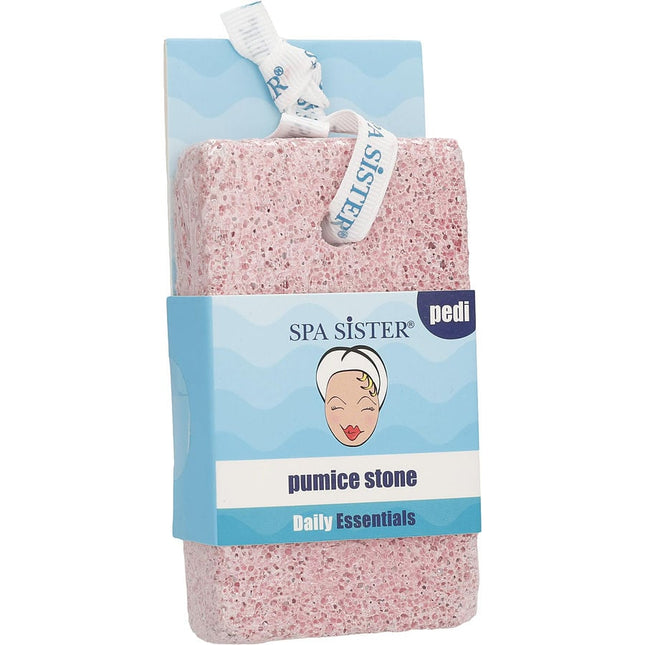 Spa Accessories Xl Pumice Stone On A Rope - Pink