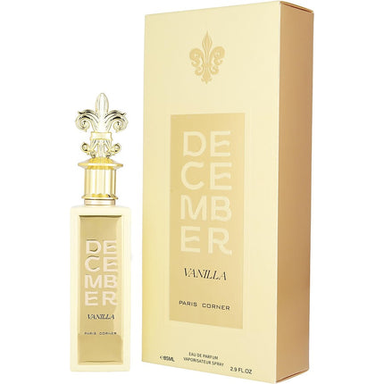 Paris Corner December Vanille By Paris Corner Eau De Parfum Spray 2.9 Oz