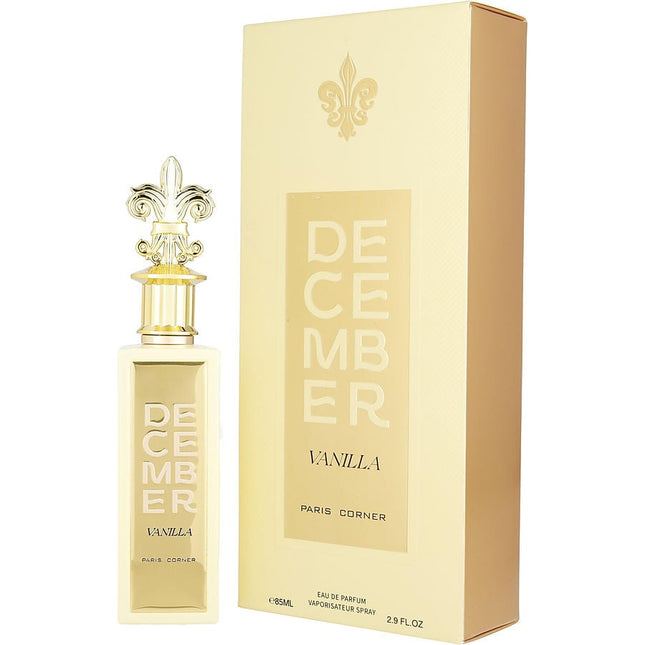 Paris Corner December Vanille By Paris Corner Eau De Parfum Spray 2.9 Oz