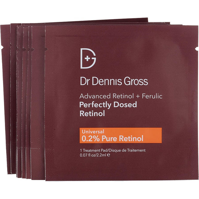 Advanced Retinol + Ferulic Perfectly Dosed Universal Retinol 0.02% --12 Treatments Dr. Dennis Gross