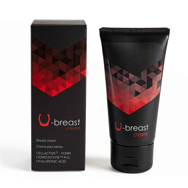 500 Cosmetics U-Breast Natural Breast Enlargement & Firming – Local Treatment Cream for Women, 65 ml