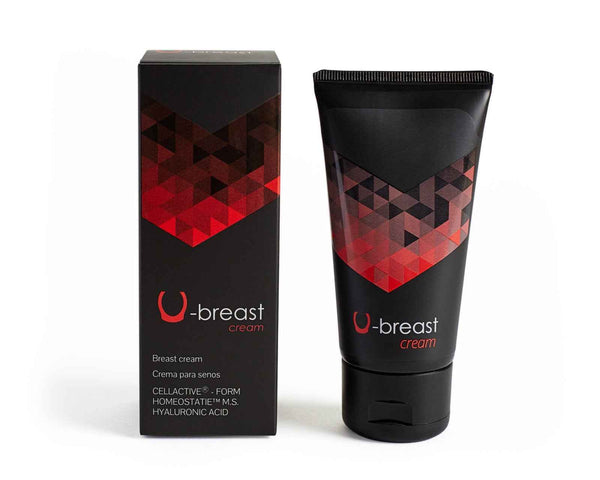 500 Cosmetics U-Breast Natural Breast Enlargement & Firming – Local Treatment Cream for Women, 65 ml