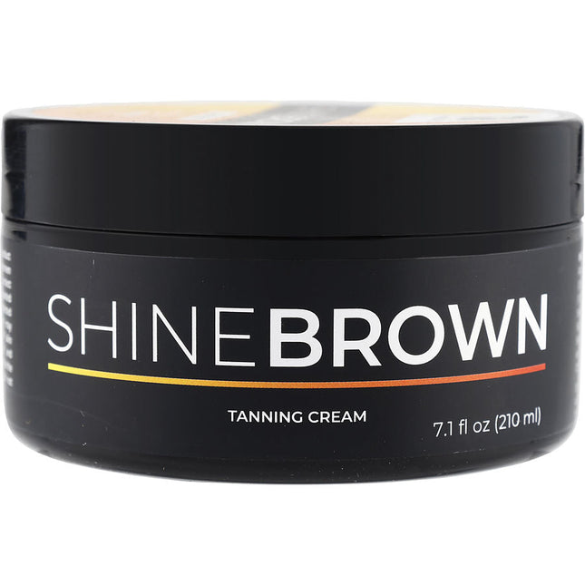 Shine Brown Tan Boosting Cream --210ml/7.1oz Byrokko