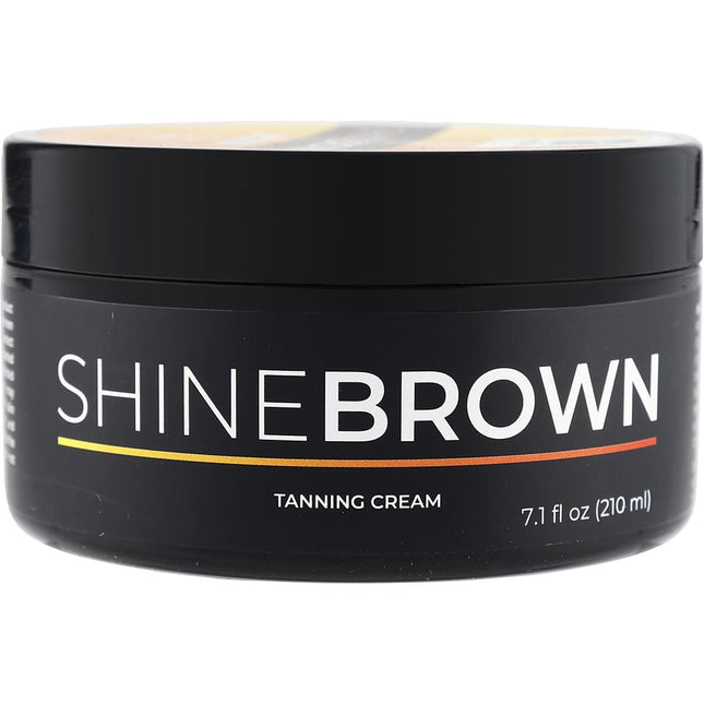 Shine Brown Tan Boosting Cream --210ml/7.1oz Byrokko