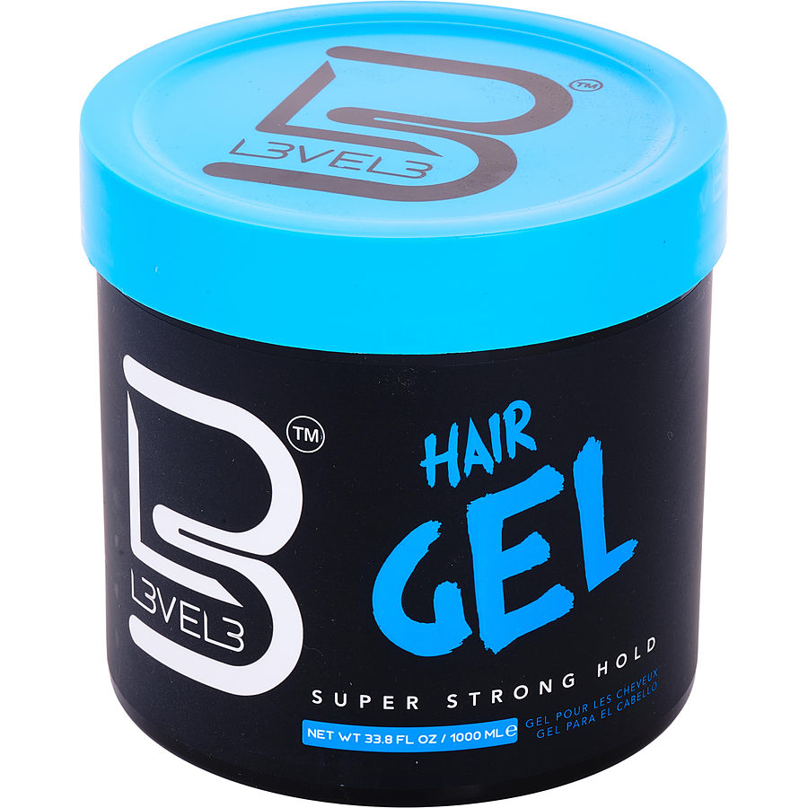 Super Strong Hair Gel 33.8 Oz L3vel3