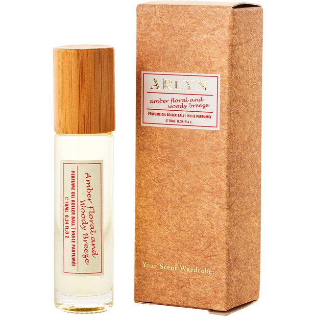 Arlyn Amber Floral & Woody Breeze By Arlyn Perfume Oil Rollerball 0.34 Oz