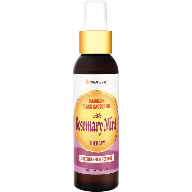 Well's Oil Jamaican Black Castor Spray - Rosemary 4 oz