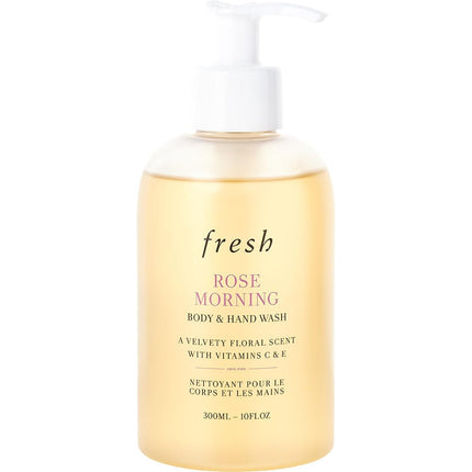 Fresh Rose Morning By Fresh Body & Hand Wash 10 Oz