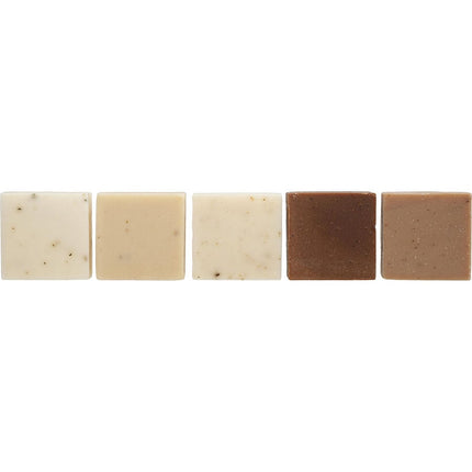 Lovery Variety By Lovery 5 Pc Goat Milk Soap Bar Set With Eucalyptus & Hydrangea Rose & Lavender & Moroccan Vanilla & Patchouli Sandalwood And All Are 5 Oz