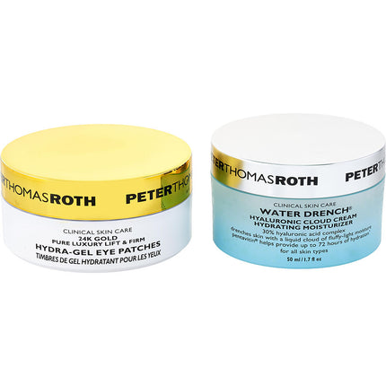 Full-size Hydra-gold Stars: Water Drench Cloud Cream 50ml + Hydra-gel Eye Patches (30 Count) --