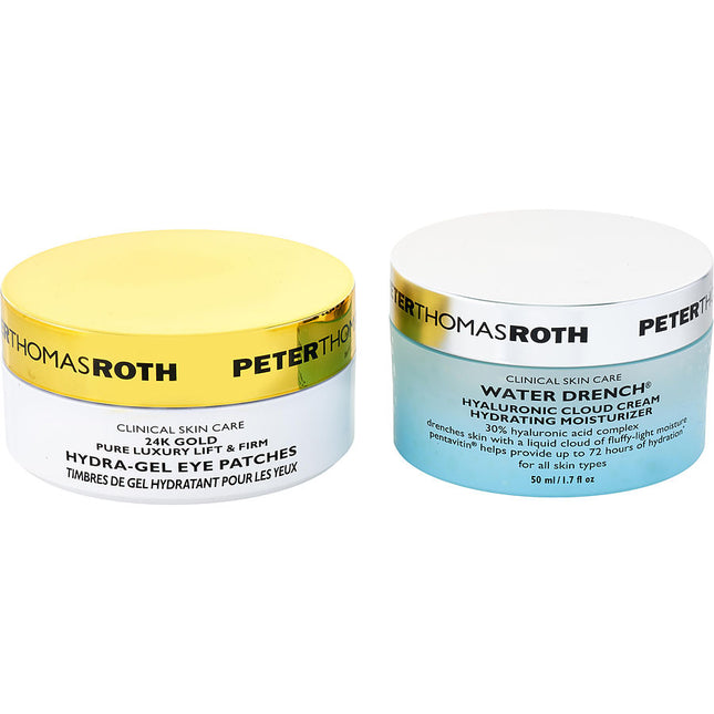 Full-size Hydra-gold Stars: Water Drench Cloud Cream 50ml + Hydra-gel Eye Patches (30 Count) --