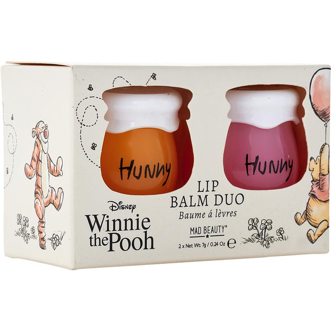 Winnie The Pooh Pot Lip Balm Duo: Vanilla + Sweet Honey --2x7g/0.24oz Mad Beauty