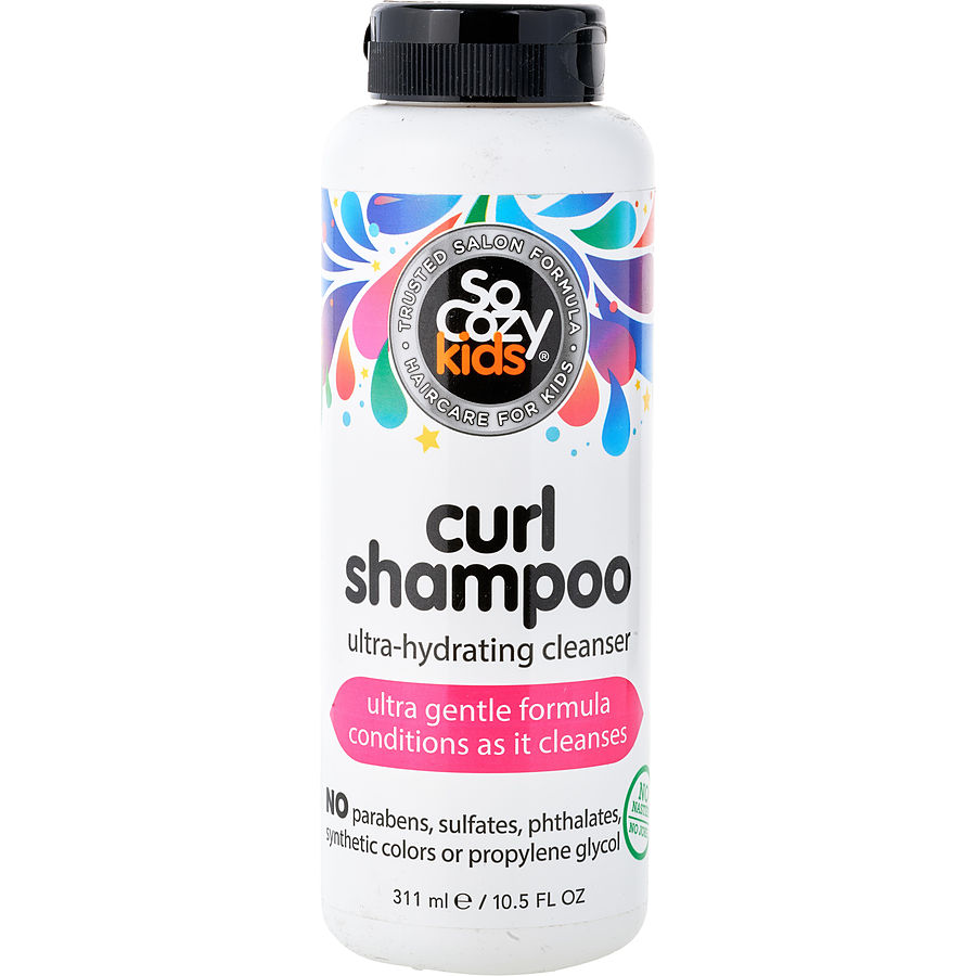Curl Shampoo Ultra-hydrating Cleanser 10.5 Oz Socozy Kids