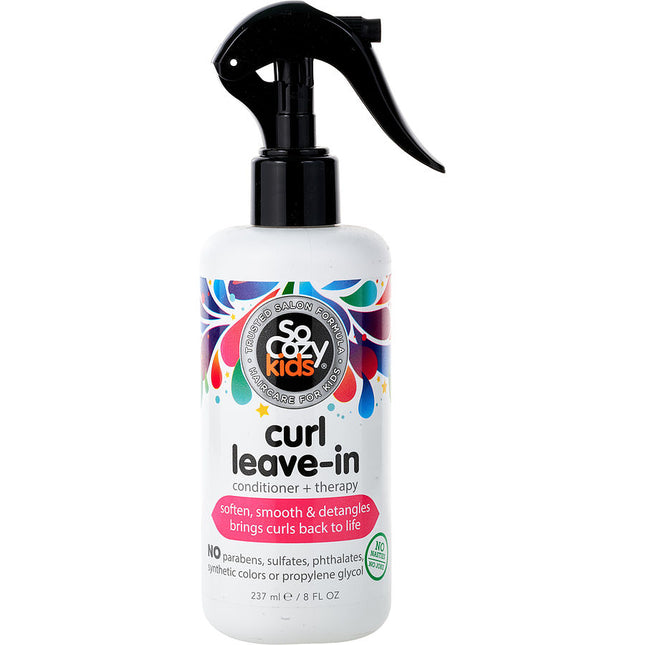 Curl Leave-in Conditioner + Therapy 8 Oz Socozy Kids