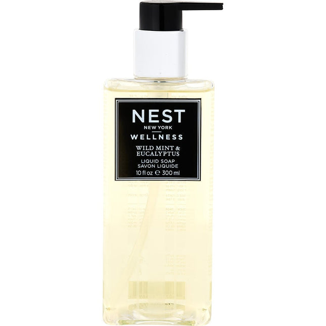 Nest Wild Mint & Eucalyptus By Nest Liquid Soap 10 Oz Nest