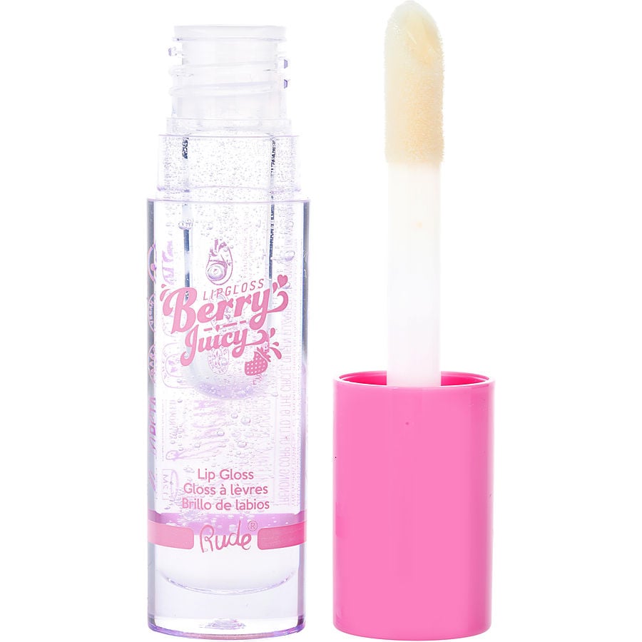 Rude Cosmetics Berry Juicy Lip Gloss - Pure --4g/0.14oz By Rude Cosmetics Rude Cosmetics