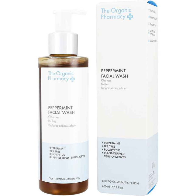 The Organic Pharmacy Peppermint Facial Wash 200ml/6.8oz