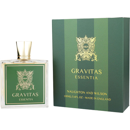 Naughton And Wilson Gravitas Essentia By Naughton And Wilson Eau De Parfum Spray 3.38 Oz