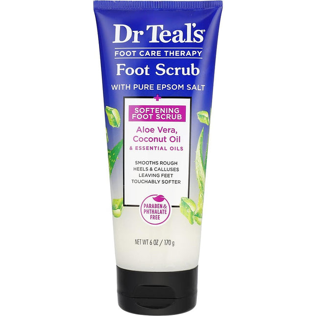 Foot Care Therapy Foot Scrub With Pure Epsom Salt --170g/6oz Dr. Teal's