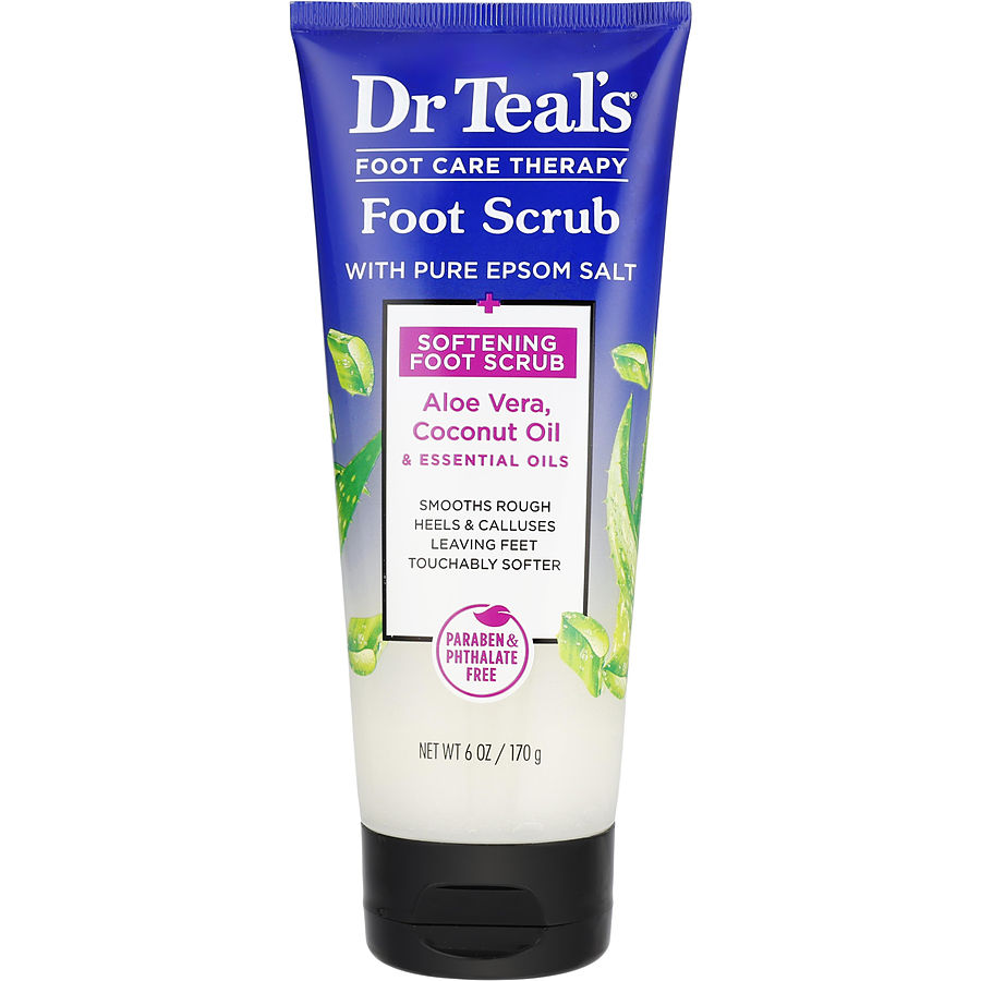 Dr. Teal's Foot Care Therapy Scrub With Pure Epsom Salt 170g/6oz